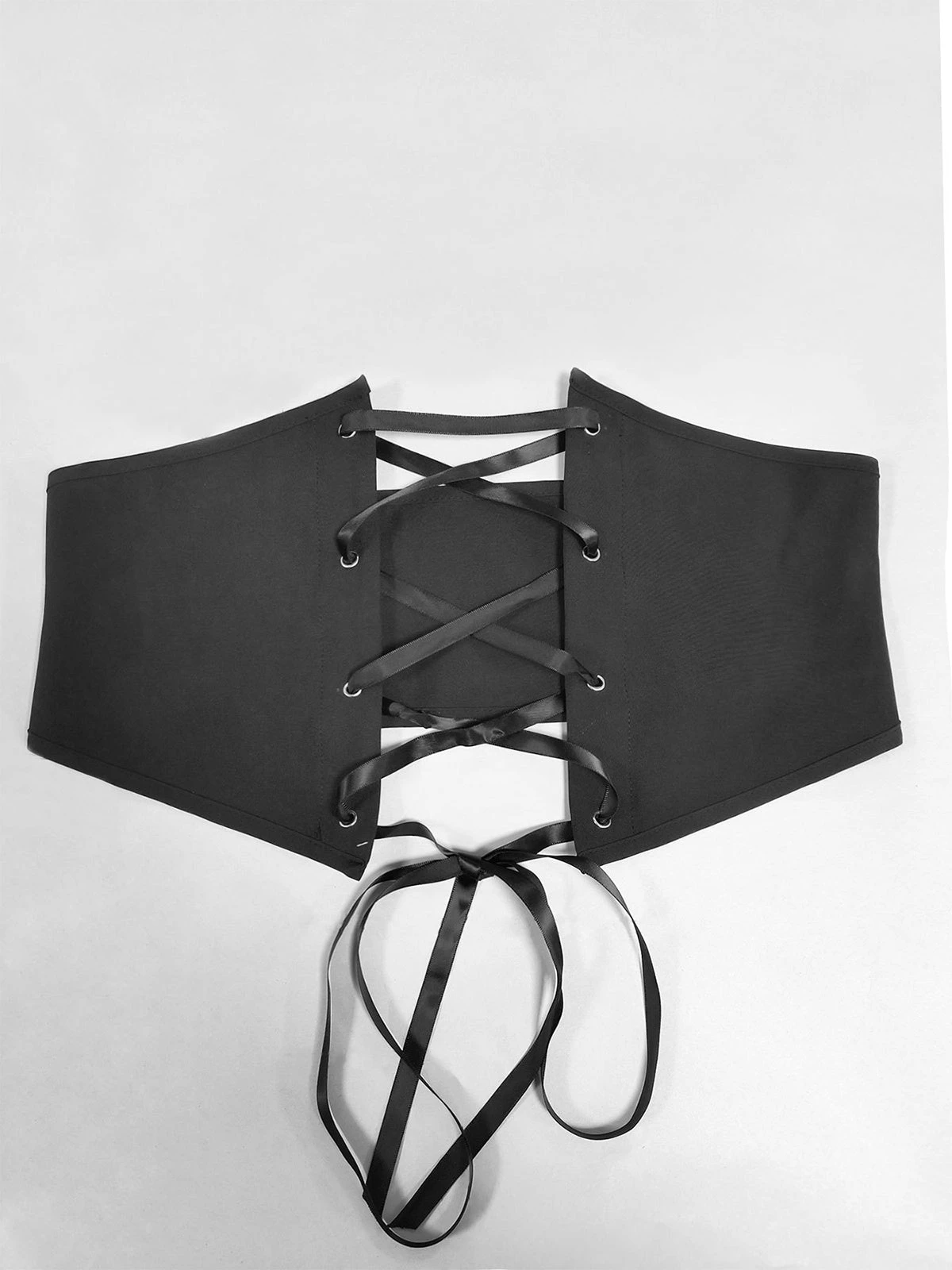 1980s Gothic Punk Eyelash Lace Waistband Dress 10 1980s Gothic Punk Eyelash Lace Waistband Dress - Image 8