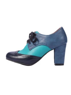 Retro High Heels Saddle Shoes -Retro Pulse Shop SCN001784 3