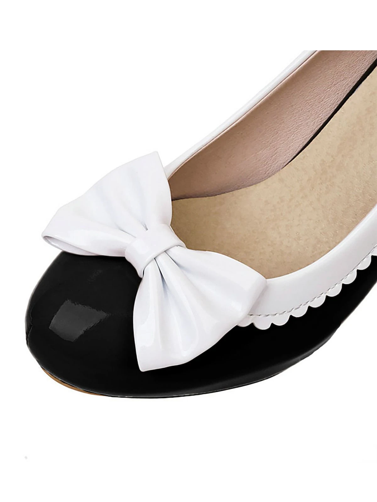 Retro Bowknot High Heels Shoes 9 Retro Bowknot High Heels Shoes - Image 7