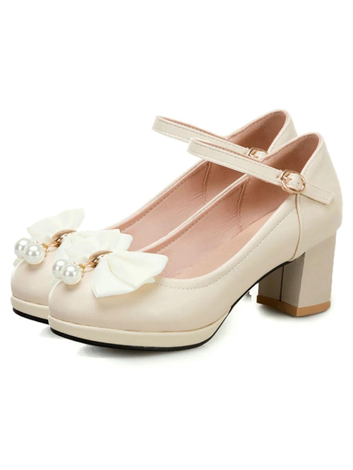 Retro Bowknot Mary Jane Shoes 9 Retro Bowknot Mary Jane Shoes - Image 7