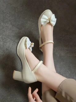 Retro Bowknot Mary Jane Shoes 20 Retro Bowknot Mary Jane Shoes -Retro Pulse Shop SCN002029 A 3 bced3834 7614 41c0 973a a58901a71815