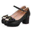 Retro Bowknot Mary Jane Shoes -Retro Pulse Shop SCN002029 B 11 1f57b8e2 a8fc 4d19 8595 5897ded363f5