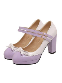 Retro Mary Jane High Heels Shoes 25 Retro Mary Jane High Heels Shoes -Retro Pulse Shop SCN002030 PU 11