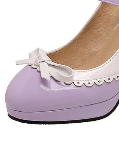 Retro Mary Jane High Heels Shoes 35 Retro Mary Jane High Heels Shoes -Retro Pulse Shop SCN002030 PU 4