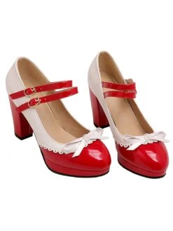 Retro Mary Jane High Heels Shoes 37 Retro Mary Jane High Heels Shoes -Retro Pulse Shop SCN002030 R 2