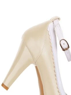 Retro Ankle Strap High Heels Shoes -Retro Pulse Shop SCN002047 KH 4 compressed