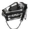 Black Halloween Coffin Chain Bag 2 Black Halloween Coffin Chain Bag -Retro Pulse Shop SCN002446 B