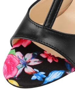 Retro 1950s Fish Mouth High Heels Shoes -Retro Pulse Shop SCN002505 B 4