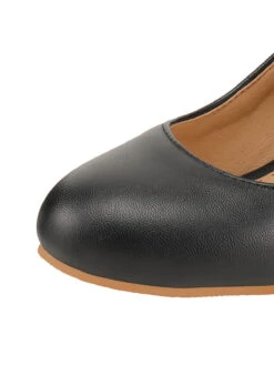 Black Bow Mary Jane Chunky Heel Shoes -Retro Pulse Shop SCN002581 4