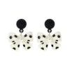 Retro Polka Dot Bowknot Earrings