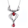 Halloween Spider Alloy Vintage Necklace 1 Halloween Spider Alloy Vintage Necklace -Retro Pulse Shop SCQ000917 R
