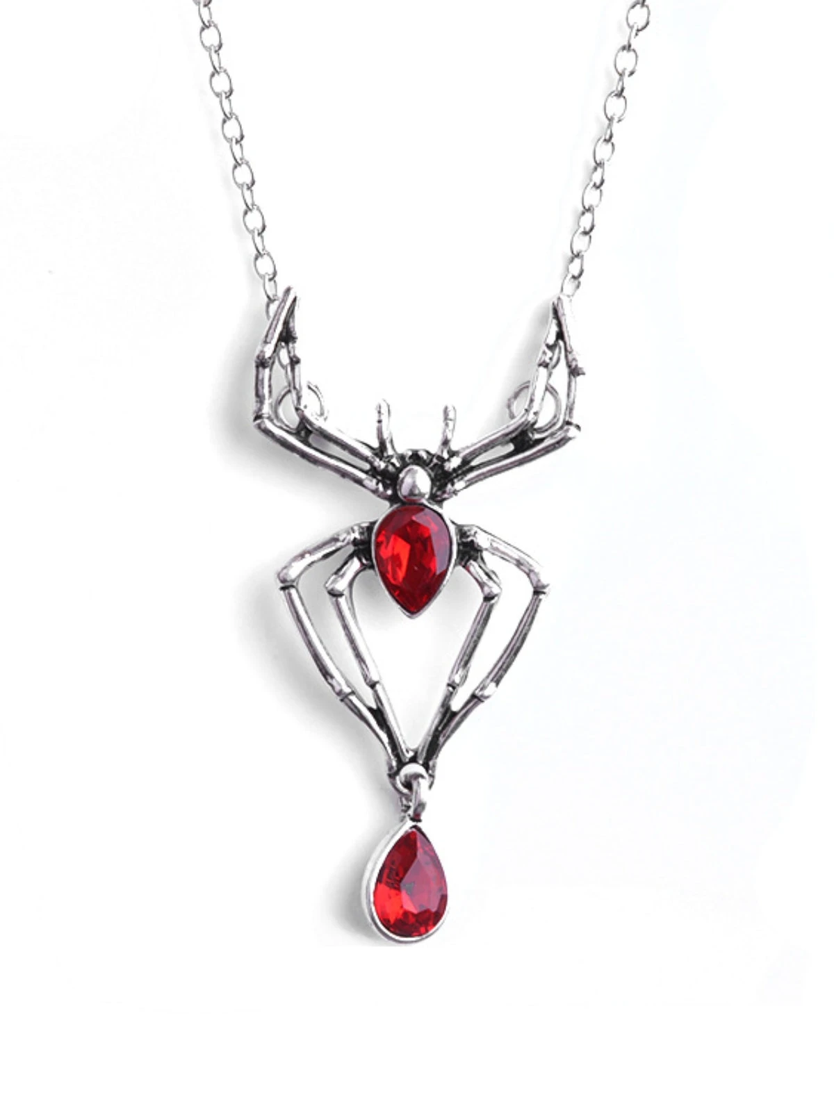 Halloween Spider Alloy Vintage Necklace 3 Halloween Spider Alloy Vintage Necklace