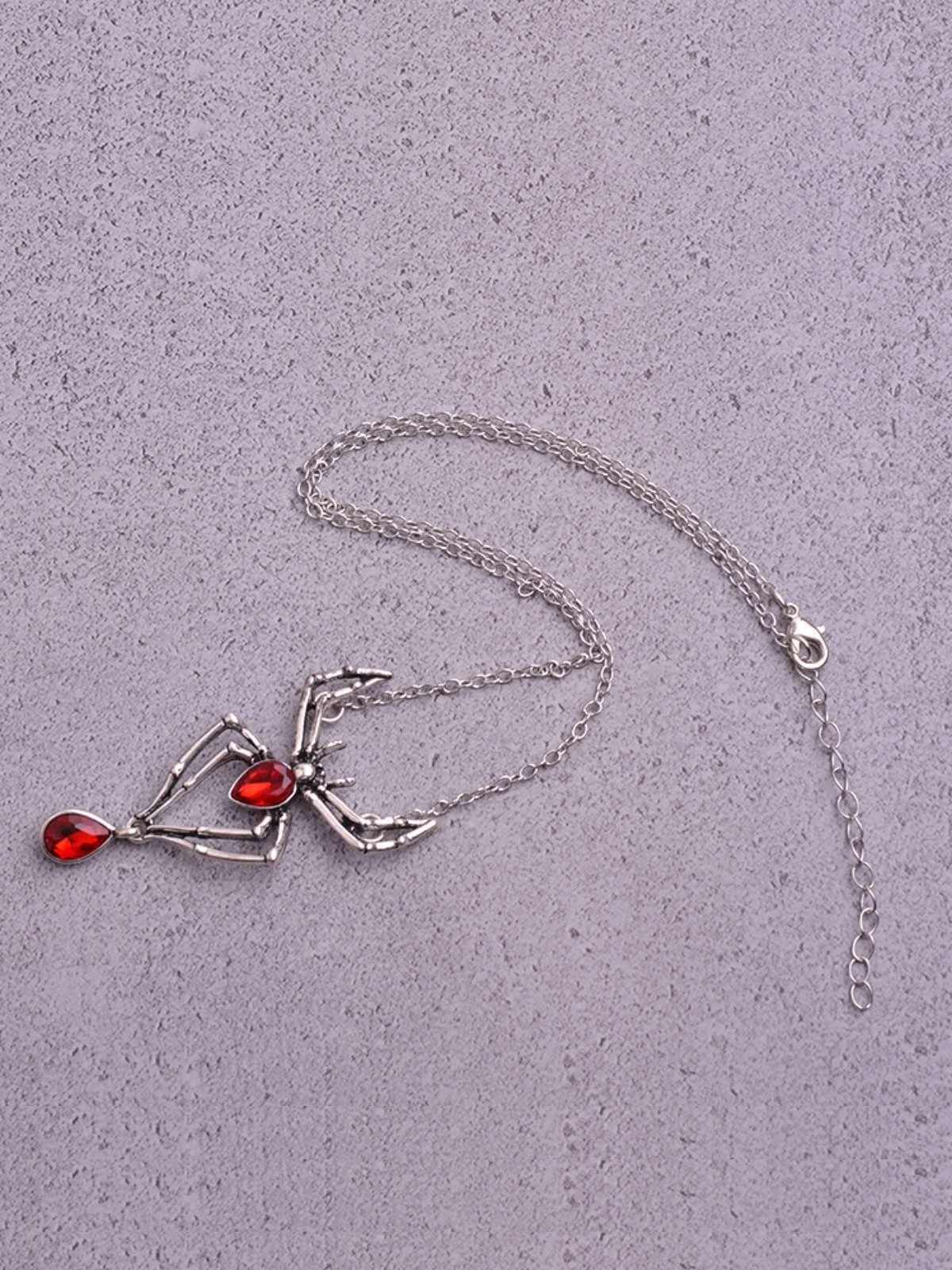 Halloween Spider Alloy Vintage Necklace 4 Halloween Spider Alloy Vintage Necklace - Image 2