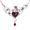 Halloween Heart Alloy Vintage Necklace -Retro Pulse Shop SCQ000918 R 2