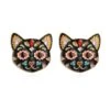 Black 1950s Halloween Cat Earring -Retro Pulse Shop SCQ000925