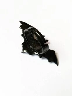 Black Retro Bat Alloy Ring -Retro Pulse Shop SCQ000934 B3