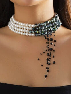 Halloween Gothic Blood Drop Tassel Necklace -Retro Pulse Shop SCQL000002 B 3