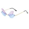 Retro Dragonfly Rimless Sunglasses -Retro Pulse Shop SCQL000269 M 1 1