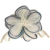 Light Blue Vintage Mesh Flower Hairpin 2 Light Blue Vintage Mesh Flower Hairpin -Retro Pulse Shop SCQL000312 LBG 1 2