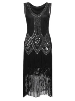 [US Warehouse] 1920s Beaded Fringed Flapper Dress -Retro Pulse Shop SCV000107 B 1 a78631f1 c7d3 4f09 af43 f730353e73ea