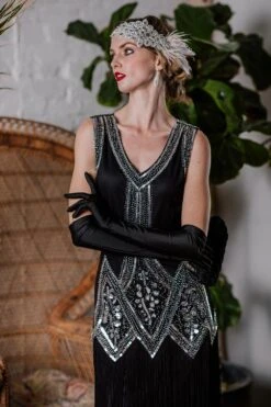[US Warehouse] 1920s Beaded Fringed Flapper Dress -Retro Pulse Shop SCV000107 BB 4 6bd2db2e 118f 4d80 95c4 5e49495a6a3a