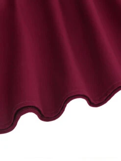 1950S Satin Solid Swing Dress -Retro Pulse Shop SCV000777 WR 4 a43395cb eda2 4a22 8888 bac521706cf0