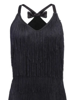 [US Warehouse] Black 1920s Back Bow Tassel Flapper Dress -Retro Pulse Shop SCV002325 B 4 4aaa81be 8993 4067 b8c6 a0908e93d844