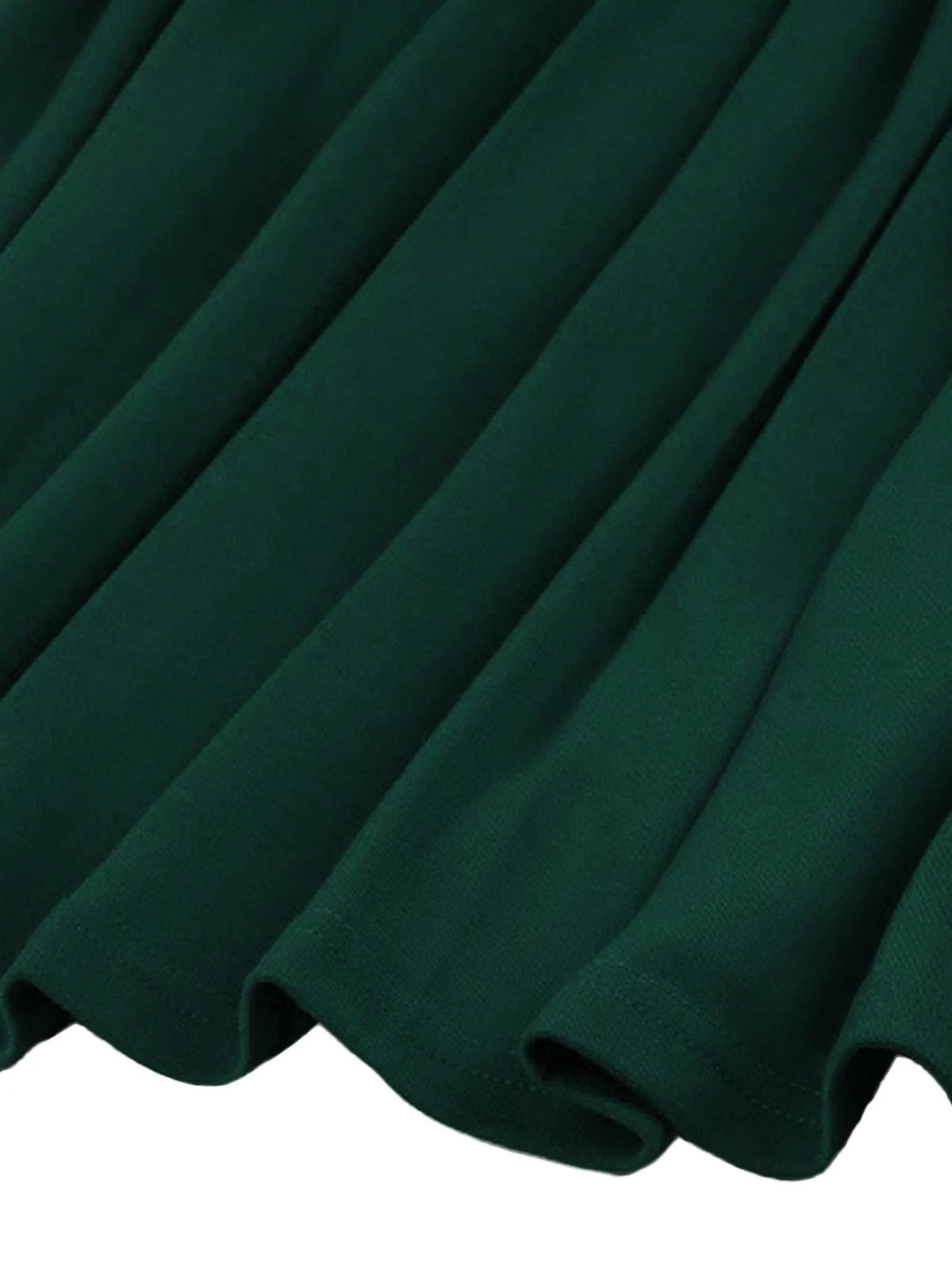 1950s Stand Collar Bow Swing Dress 8 1950s Stand Collar Bow Swing Dress - Image 6