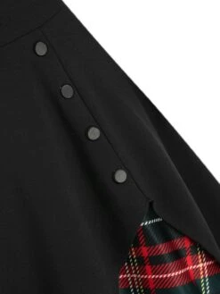 1950s Sweetheart Plaid Patchwork Dress -Retro Pulse Shop SCV003518 PAT2 5 474d95e2 30f5 4b36 9771 692c749e3bec