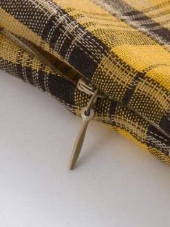 Mustard 1950s Plaid Belt Swing Dress -Retro Pulse Shop SCV004291 6