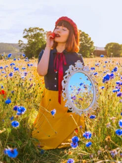 Snow White Style Button 1950s Dress -Retro Pulse Shop SCV005258 NA 2