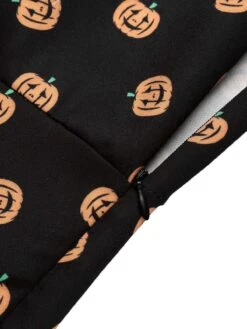 Black 1950s Pumpkins Romper & Skirt -Retro Pulse Shop SCV007851 7