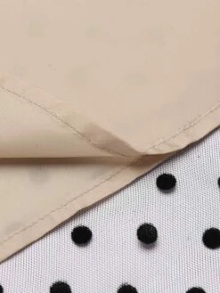 Black 1950s Polka Dot Swing Vintage Dress -Retro Pulse Shop SCV008242 7 compressed