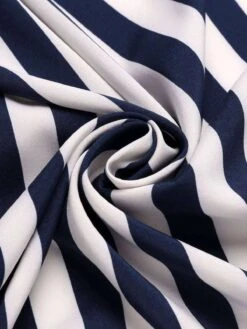 Navy 1950s Stripes Sailor Romper & Skirt -Retro Pulse Shop SCV008526 9