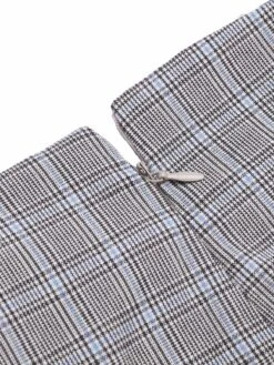 Gray 1950s Plaids Suspender Pants -Retro Pulse Shop SCV010980 8 compressed