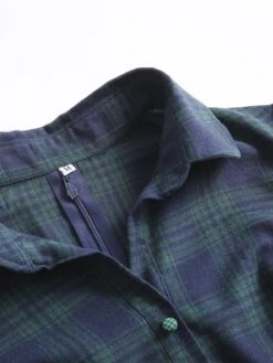 Plaids 1950s Buttoned Belted Swing Dress -Retro Pulse Shop SCV012900 7