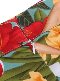 2PCS 1960s Retro Lady Crop Top & Pencil Skirt -Retro Pulse Shop SCV016052 8