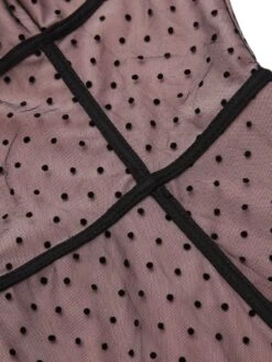 2PCS 1950s Polka Dot Bowknot Lace Strap Dress -Retro Pulse Shop SCV017250 8