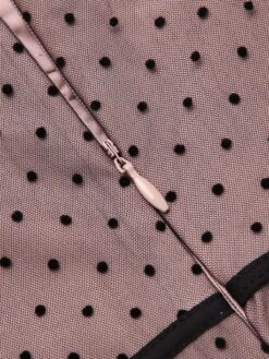 2PCS 1950s Polka Dot Bowknot Lace Strap Dress -Retro Pulse Shop SCV017250 9