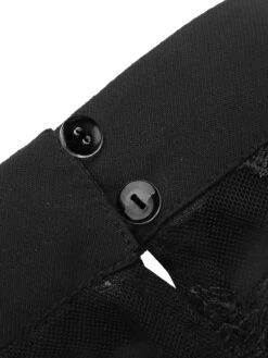 Black 1960s Butterfly Backless Pencil Dress -Retro Pulse Shop SCV019360 8