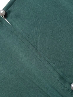 Green 1930s Plaid Patchwork Puff Jumpsuit -Retro Pulse Shop SCV019963 8