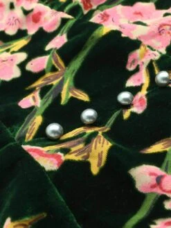 Green 1930s Velvet Vintage Jumpsuit 15 Green 1930s Velvet Vintage Jumpsuit -Retro Pulse Shop SCV020632 6