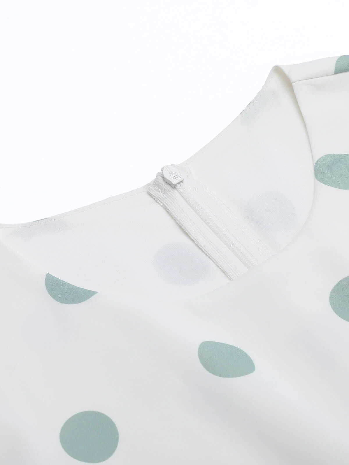 1930s Green White Splicing Polka Dot Jumpsuit 6 1930s Green White Splicing Polka Dot Jumpsuit - Image 4