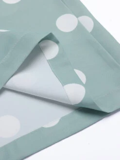 1930s Green White Splicing Polka Dot Jumpsuit 16 1930s Green White Splicing Polka Dot Jumpsuit -Retro Pulse Shop SCV020700 5