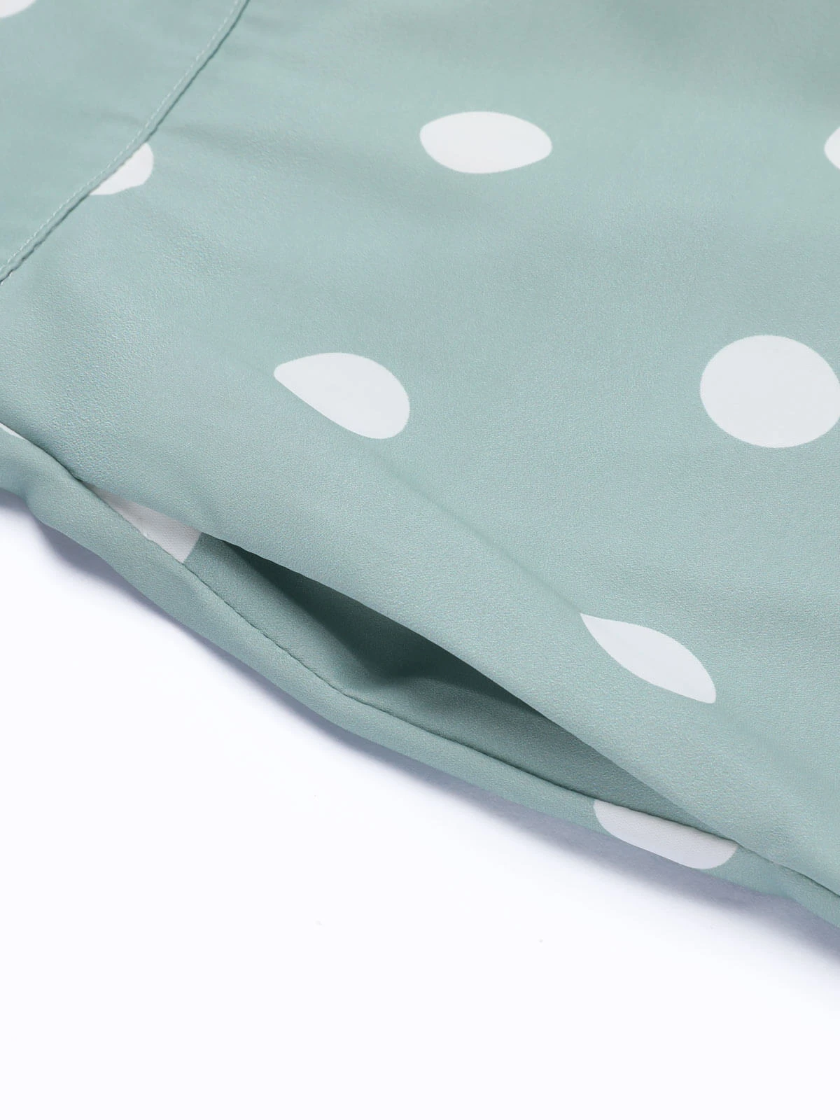 1930s Green White Splicing Polka Dot Jumpsuit 10 1930s Green White Splicing Polka Dot Jumpsuit - Image 8