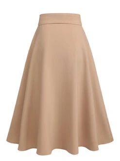 Khaki 1950s Big Pockets Button Skirt -Retro Pulse Shop SCV021067 2 c4ce9de5 16a5 4ec0 bc40 f1ad02291e4d