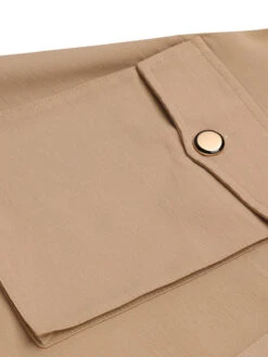 Khaki 1950s Big Pockets Button Skirt -Retro Pulse Shop SCV021067 4 8605c1df 934c 4987 a98c ec116b958807
