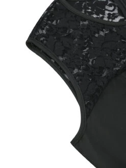 Navy Blue 1950s Halloween Lace Patchwork Dress -Retro Pulse Shop SCV021088 NB 4