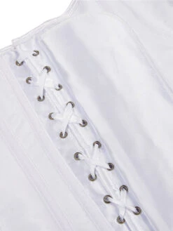 Retro Off-shoulder Lace Solid Corset -Retro Pulse Shop SCV021128 W5