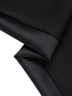 Black 1930s Polka Dots Patchwork Jumpsuit -Retro Pulse Shop SCV021229 8